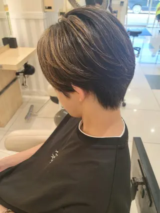 パーマ メンズ 木幡 響のヘアスタイル