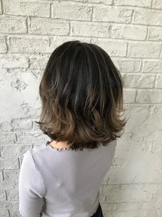 ミディアム 美髪・髪質改善🌟 山口博史のヘアスタイル