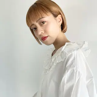ショート カラー EMANON share salon所属・ボブ特化🍃 ANDYのヘアスタイル