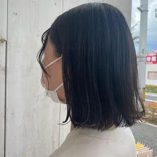 ミディアム 宮村 真穂のヘアスタイル