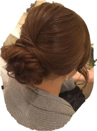 セミロング Hair set RUUNAのヘアスタイル