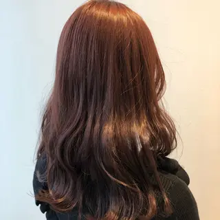ロング カラー 堀 ゆきみのヘアスタイル