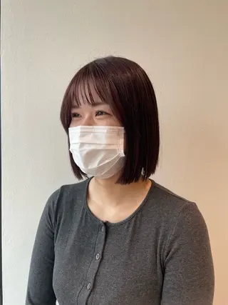 ショート カラー ヘアアレンジ 木村 架音のヘアスタイル