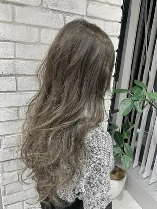 ロング カラー パーマ ヘアアレンジ filo byFeria渋谷所属・縮毛矯正/美髪 髪質改善/石田幸輔のヘアスタイル