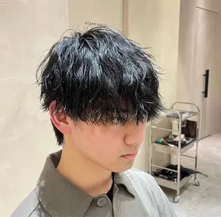 ショート パーマ メンズ 渋谷/メンズ特化/ 女子ウケ/FUKAのヘアスタイル