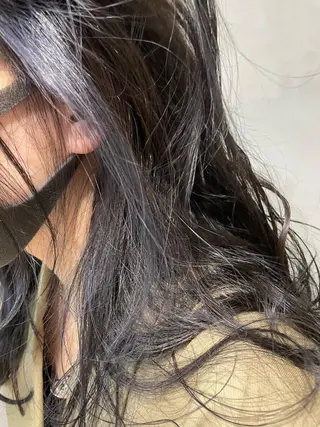 ロング カラー 透明感ワンカラー/ AKARIのヘアスタイル