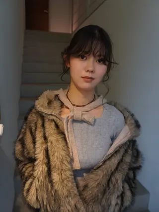 ヘアアレンジ ミユ/レイヤー/ カットモデル/名東区のヘアスタイル