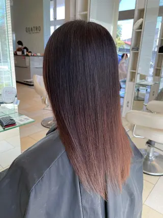 セミロング 兼元 優也のヘアスタイル