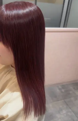 カラー La Bless所属・La Bless 難波 Manakaのヘアスタイル