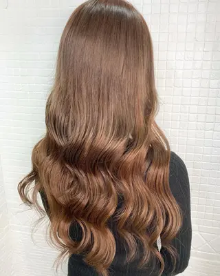 ロング ANKH CROSS 🦋mako🦋のヘアスタイル