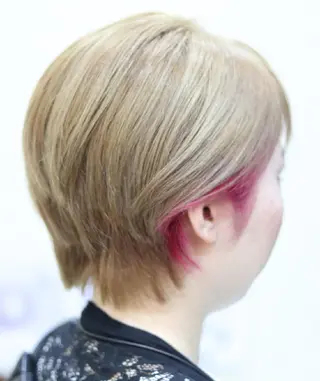 ショート カラー sato shoheiのヘアスタイル