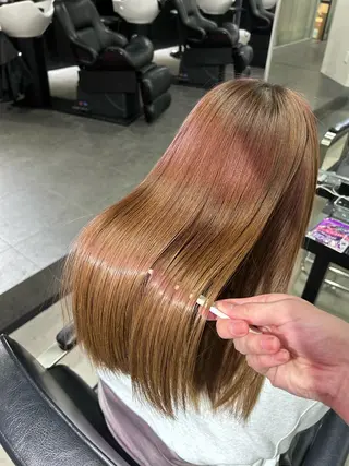 ミディアム 髪質改善大阪/ 酸性縮毛矯正/ゆうとのヘアスタイル