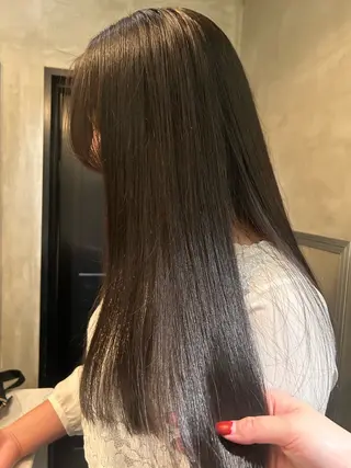 ロング カラー デザインカラー❤︎ イシイレイのヘアスタイル