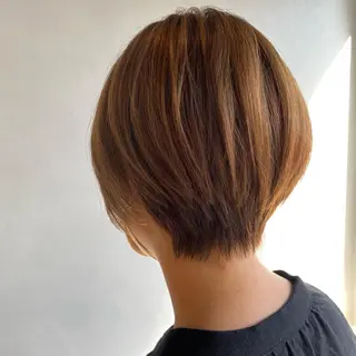 ショート 🪐SOURCE 塚口　シマブクロ🪐のヘアスタイル