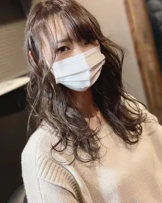 ロング 柿本拓【全席完全個室 ログネオン】のヘアスタイル