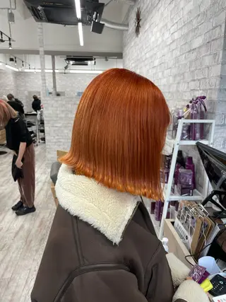 ミディアム カラー パーマ ヘアアレンジ メンズ キッズ ネイル マツエク・マツパ アイブロウ 歩くパワースポット 🦋KAHOのヘアスタイル
