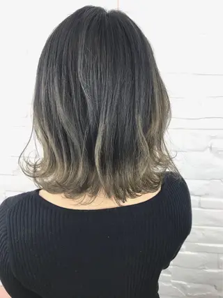 ミディアム カラー 🎊ルービック 京橋店💛のヘアスタイル