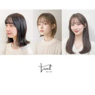 セミロング LIVEIL所属・ヤマモト ケンタのヘアスタイル