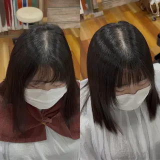 YELLOW CORN 金沢文庫所属・【金沢文庫4分】髪質 改善/縮毛矯正アラタのヘアスタイル