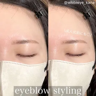 アイブロウ WHITEEYE 🤍KANAの眉毛・アイブロウイメージ