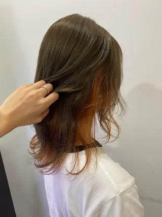 カラー hina☺︎ 髪質改善/ストレートのヘアスタイル