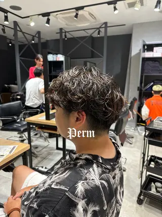 パーマ メンズ メンズカット/パーマ 🌟Gakutoのヘアスタイル