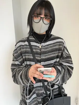 ミディアム カラー 【代表】 辻龍樹のヘアスタイル