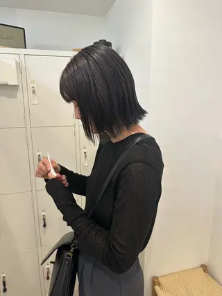 ミディアム カラー 梅田/柔らかカラー/ オオハシ リナコのヘアスタイル