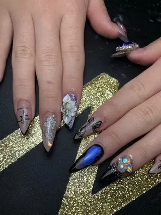 ネイル 海外ネイル u4me🦄💜のネイルデザイン