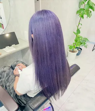 ロング 🦋ハイトーン🦋 石山 希理🦋のヘアスタイル