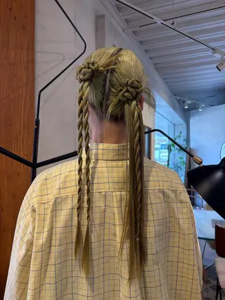 ヘアアレンジ 有岡 陽菜のヘアスタイル