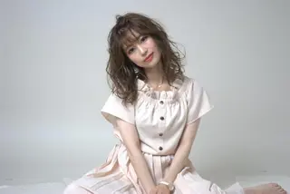 セミロング ヘアアレンジ シールエクステ✨️韓 国羽エクステ🪽和希のヘアスタイル