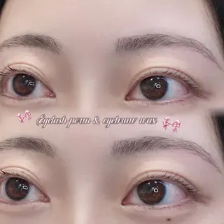 マツエク・マツパ 🇰🇷束感まつパ/ 美眉🍒ྀི心斎橋のマツエク・マツパデザイン
