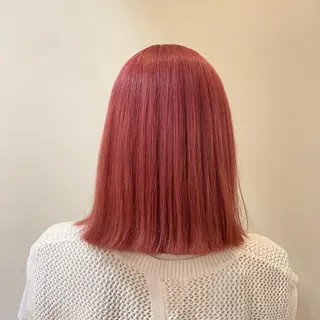 ミディアム カラー 桑原 りゆのヘアスタイル