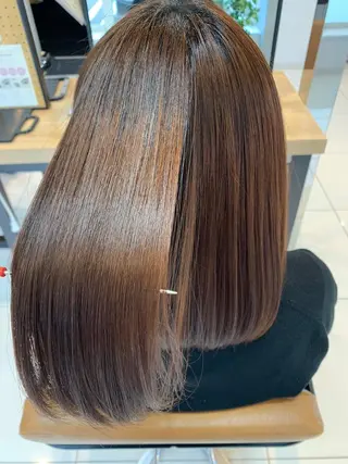 ロング ルクール柏崎店　丸山 愛子のヘアスタイル