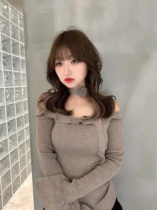 ロング カラー レイヤー/韓国✨ 髪質改善/KAのヘアスタイル