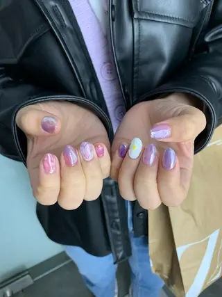 ネイル 【韓国ヘア・ネイル】 HINATA🍒のネイルデザイン