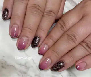 ネイル 40代からの爪を守る ×ケア重視サロン♡のネイルデザイン