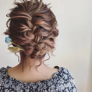 ヘアアレンジ hair_mellow所属・ゴトウ ノブヒトのヘアスタイル