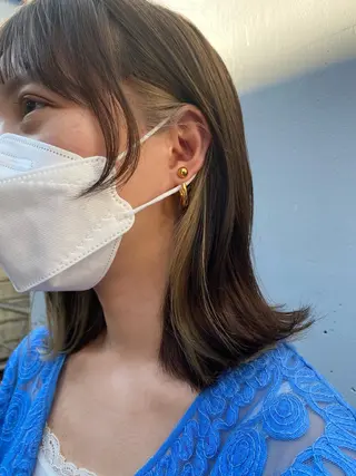 ショート カラー les baladins du miroir所属・🍃YURI 🍃のヘアスタイル