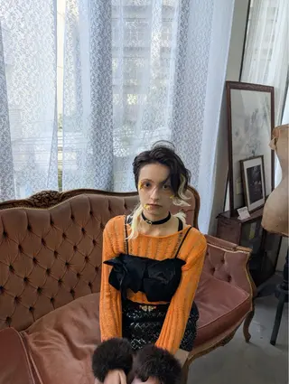 ミディアム ヘアアレンジ 紙屋町 legare 🌈山村 麻美のヘアスタイル