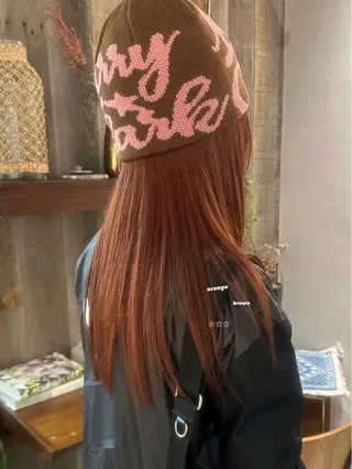 ロング カラー 暖色カラー/レイヤー 🌙 オノユリカのヘアスタイル