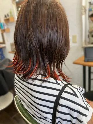 ミディアム 末吉 慶多のヘアスタイル