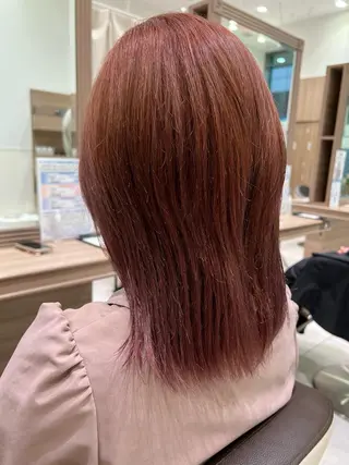 セミロング カラー 指原 仁のヘアスタイル