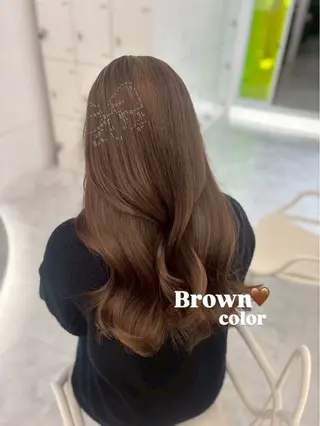 ロング カラー 上品モテヘア🩶 karen🩶のヘアスタイル