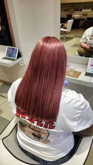 ロング ブリーチ 艶カラー🪄莉南のヘアスタイル