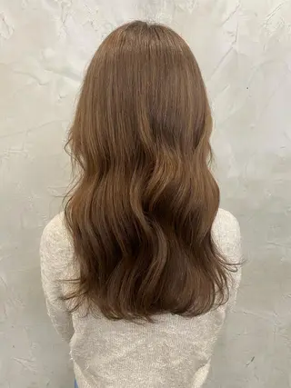 ロング カラー 佐伯 鼓乃美のヘアスタイル