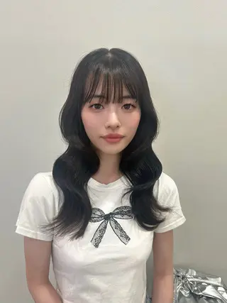 ロング カラー SOYON Reiのヘアスタイル