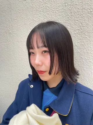 ショート カラー パーマ ヘアアレンジ ERINA/レイヤー /梅田のヘアスタイル