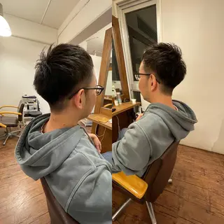 ショート 加藤 泰輔のヘアスタイル